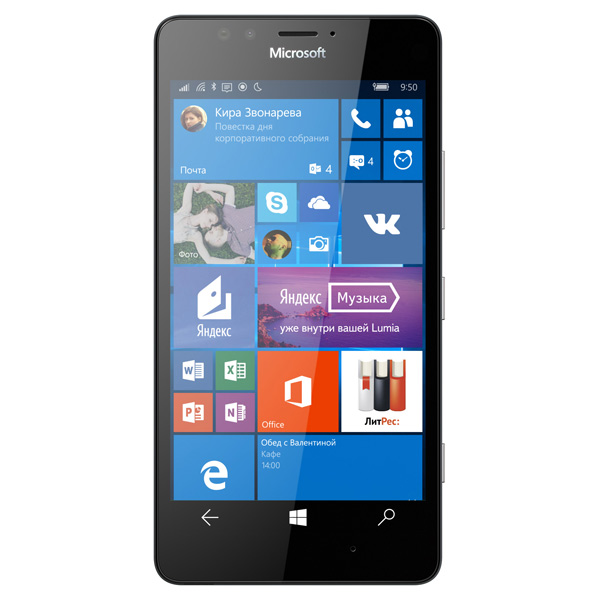 Смартфон Microsoft Lumia 950 DS Black (RM1118) фото