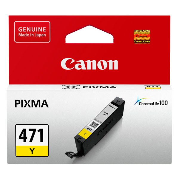 Картридж для струйного принтера Canon CLI-471 Y фото