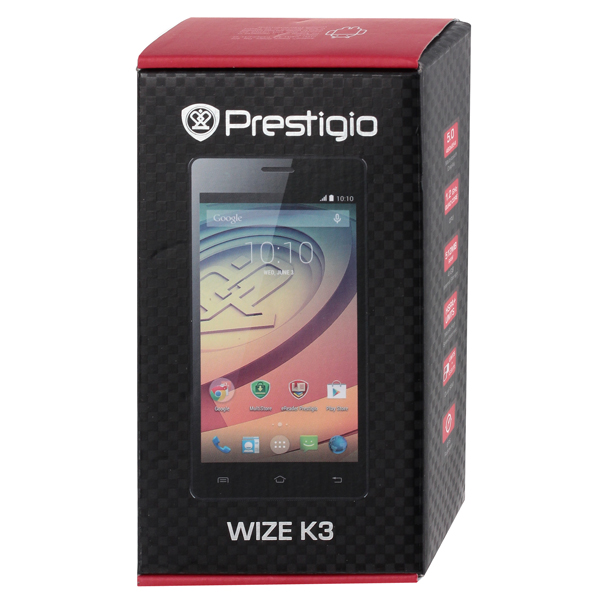 Смартфон Prestigio Wize K3 Duo Yellow (PSP3519)