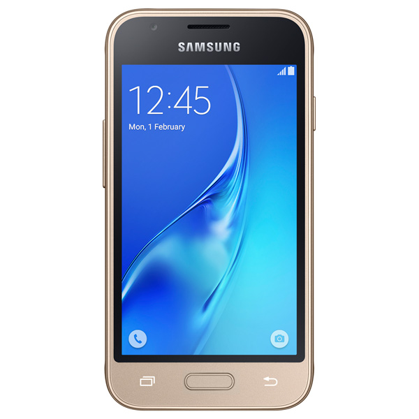 Смартфон Samsung Galaxy J mini DS Gold (SM-J105H) фото