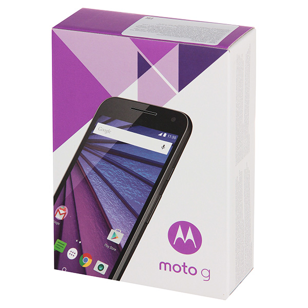 Смартфон Moto G LTE Gen.3 8Gb черный