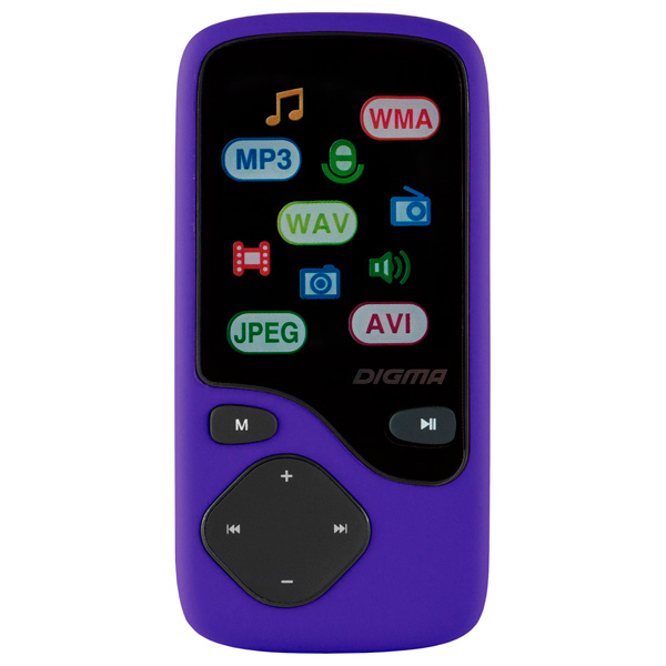 Портативный медиаплеер Digma Cyber 3 синий