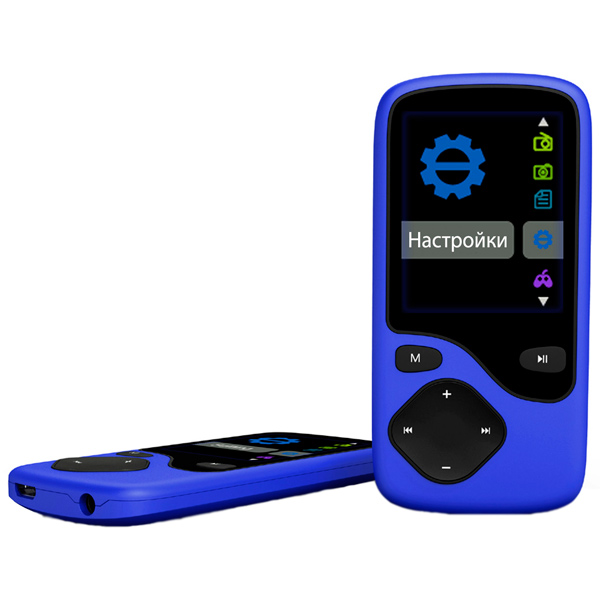 Портативный медиаплеер Digma Cyber 3 синий