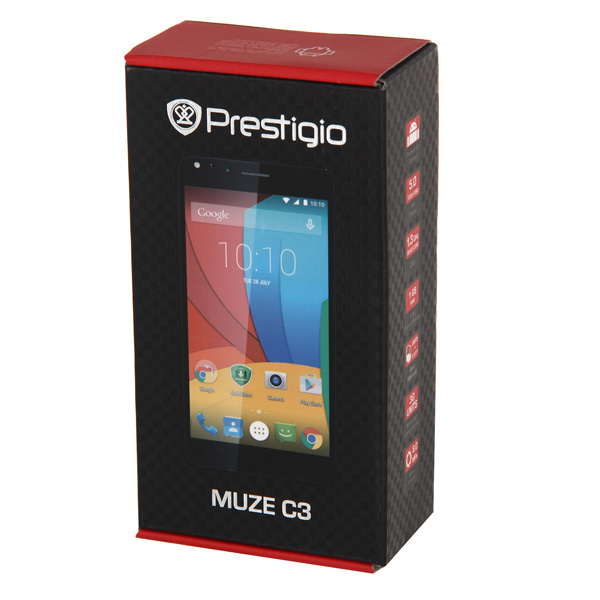 Смартфон Prestigio Muze C3 Duo Grey (PSP3504)
