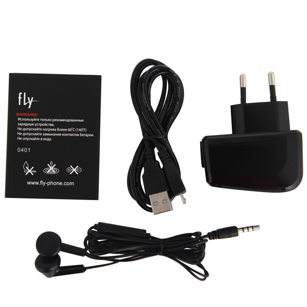 Смартфон Fly Cirrus 2 Black (FS504)