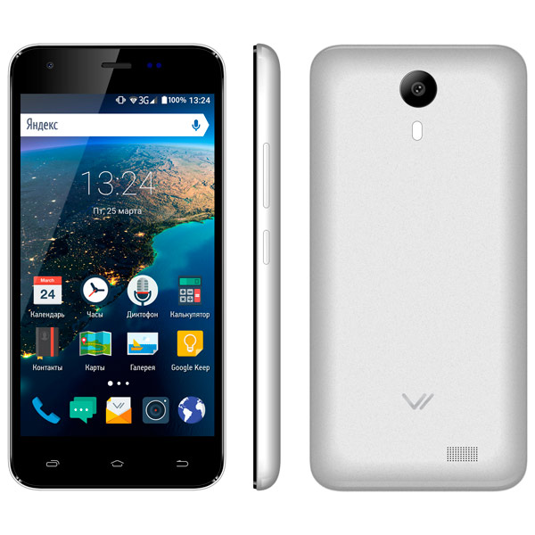 Смартфон Vertex Impress Bravo белый
