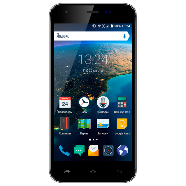Смартфон Vertex Impress Bravo черный фото