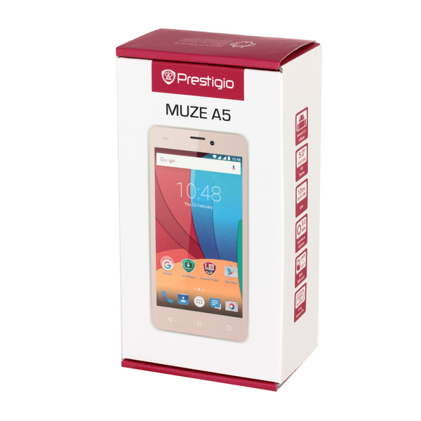 Смартфон Prestigio Muze A5 Duo Gold (PSP5502)
