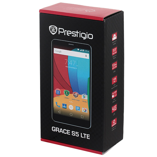 Смартфон Prestigio Grace S5 Duo LTE Blue (PSP5551)