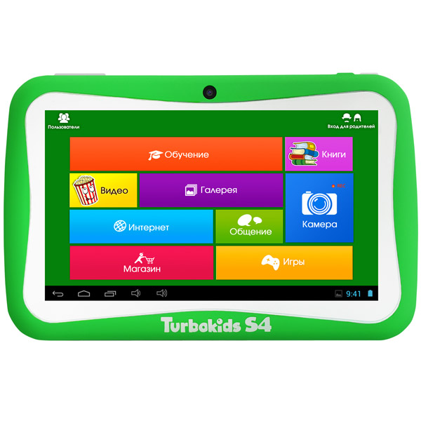 Планшет TurboKids S4 зеленый фото