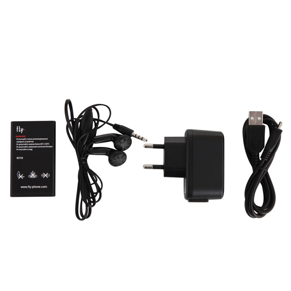 Мобильный телефон Fly FF178 черный