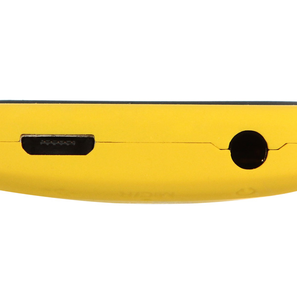 Портативный медиаплеер Digma B3 желтый