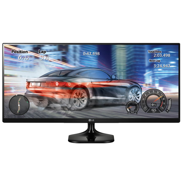 Монитор LG 25" IPS черный 25UM58-P фото