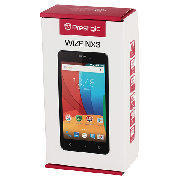 Смартфон Prestigio Wize NX3 Duo Yellow (PSP3517)