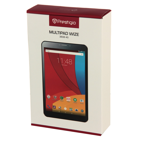 Планшет Prestigio MultiPad Wize 8" 16Gb 4G Black (PMT3608)