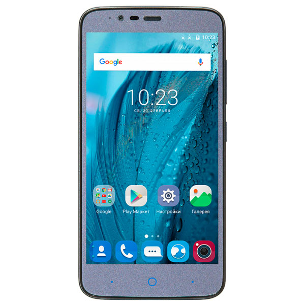 Смартфон ZTE Blade A310 серый фото