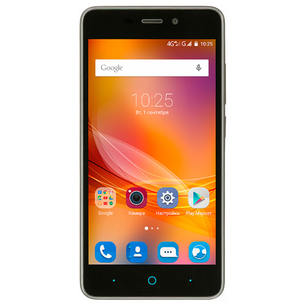 Смартфон ZTE Blade X3 черный