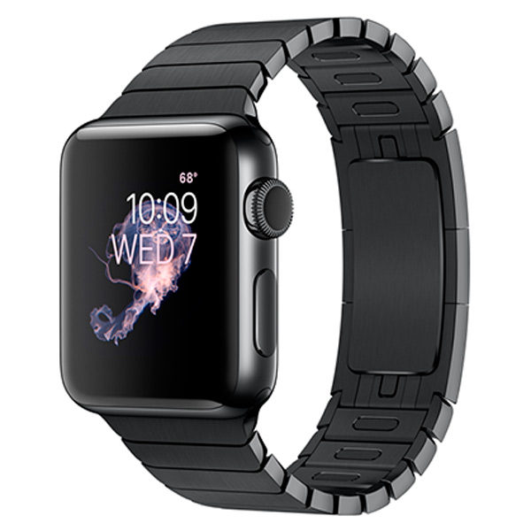 Смарт-часы Apple Watch S2 38mm Sp.Bl St.St/LinkBracelet(MNPD2RU/A)