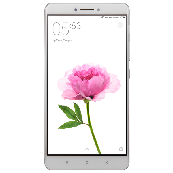 Смартфон Xiaomi Mi Max 32Gb серебристый фото