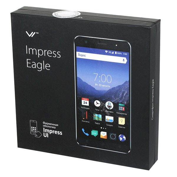 Смартфон Vertex Impress Eagle 3G графитовый