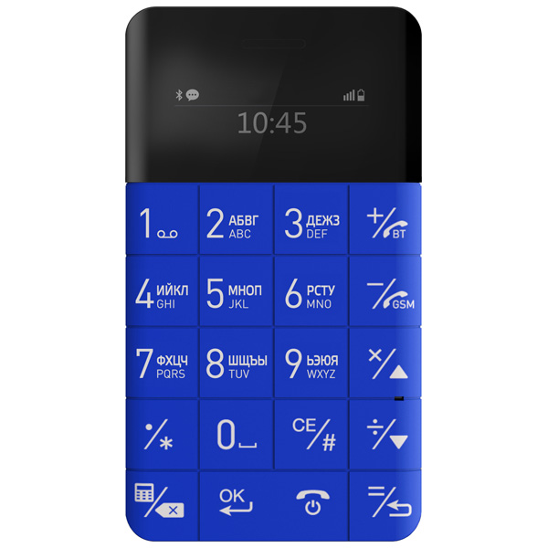 Мобильный телефон Elari CardPhone синий