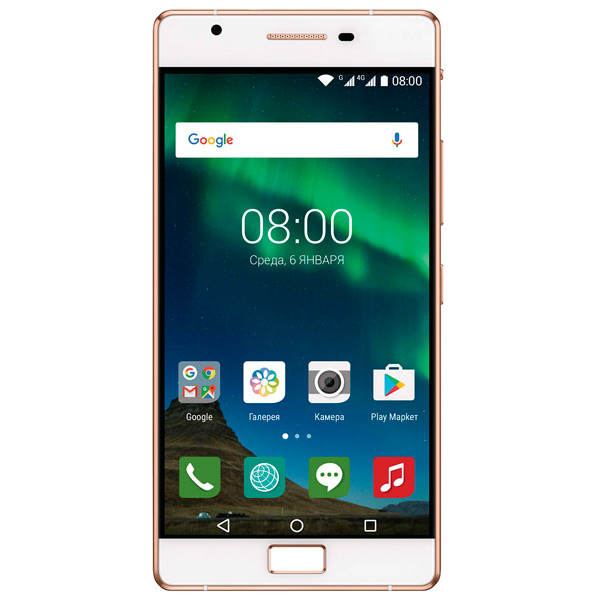Смартфон Philips Xenium X818 шампань фото