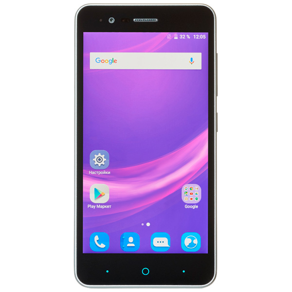 Смартфон ZTE Blade A510 серый фото