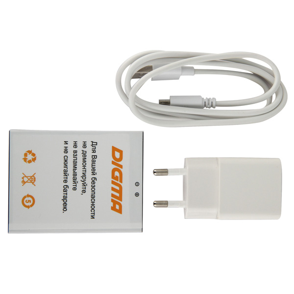 Смартфон Digma VOX Flash 4G 8Gb черный