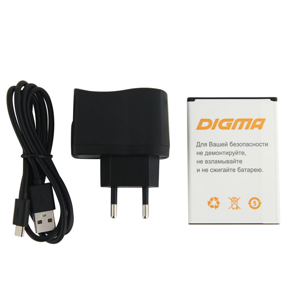 Смартфон Digma VOX S504 3G 8Gb белый