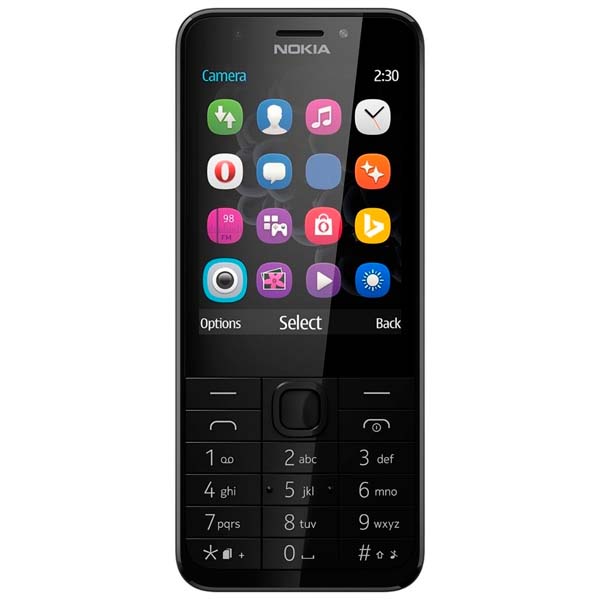 Мобильный телефон Nokia 230 Dual SIM черный