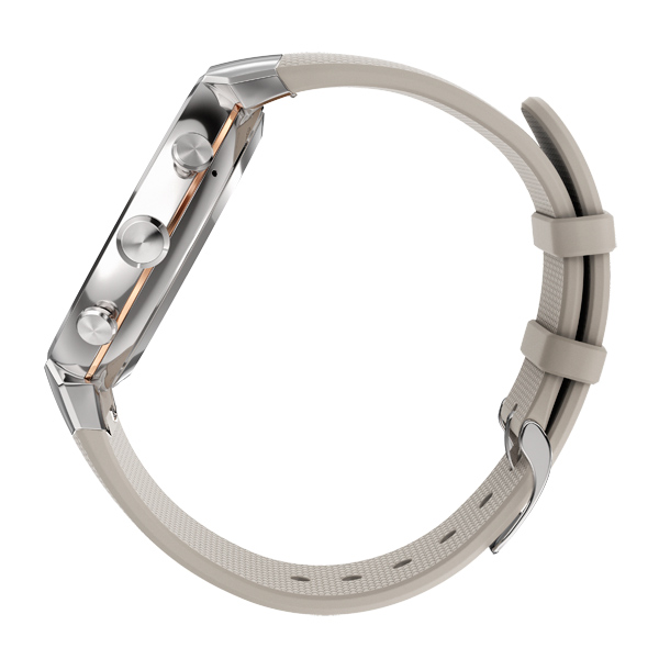 Смарт-часы ASUS ZenWatch 3 WI503Q Rubber Strap бежевый