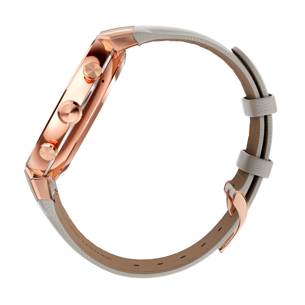 Смарт-часы ASUS ZenWatch 3 WI503Q Leather Strap бежевый