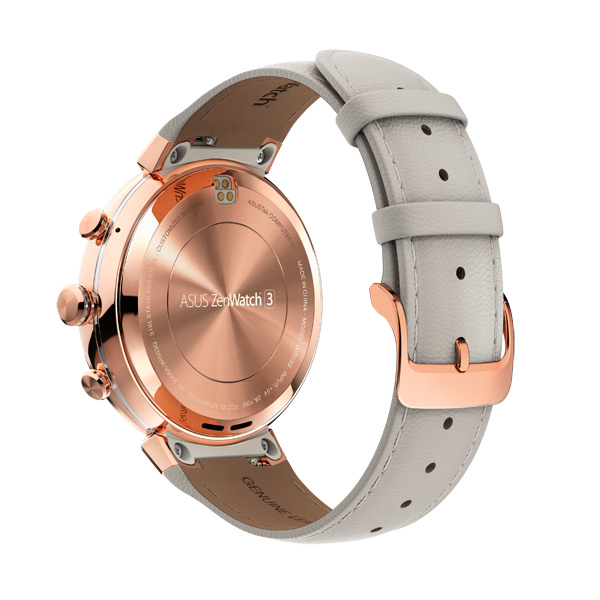 Смарт-часы ASUS ZenWatch 3 WI503Q Leather Strap бежевый