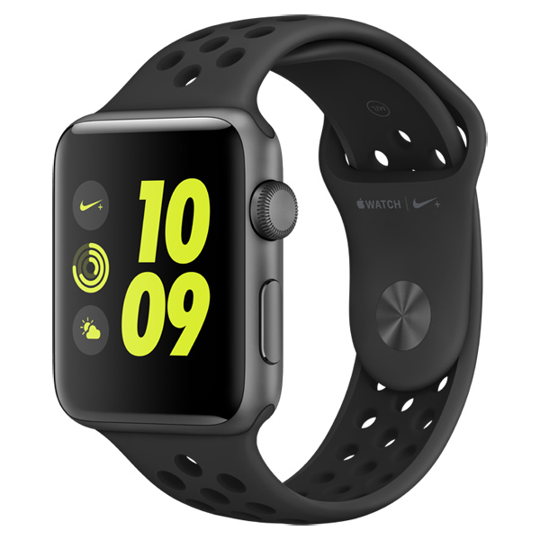 Смарт-часы Apple Watch Nike+ 42mm Space Gray Al/Black (MQ182RU/A)