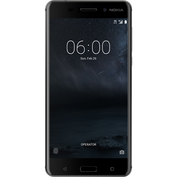 Смартфон Nokia 6 Matte черный фото