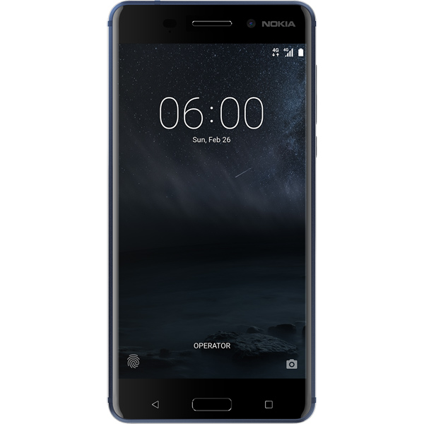 Смартфон Nokia 6 Tempered синий фото
