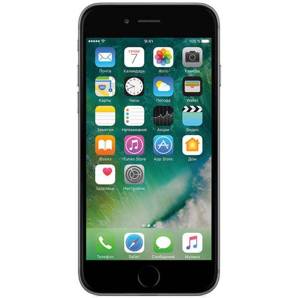Смартфон Apple iPhone 6 32GB Space Gray (MQ3D2RU/A)