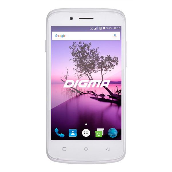 Смартфон Digma LINX A420 3G белый