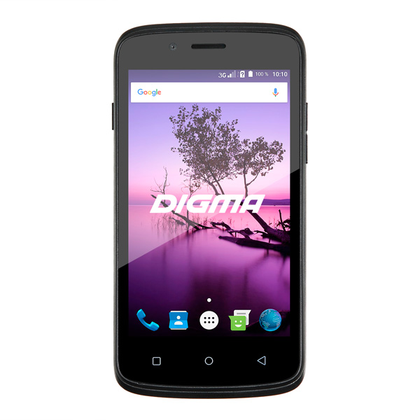 Смартфон Digma LINX A420 3G черный