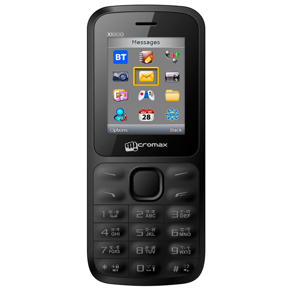 Мобильный телефон Micromax X1800 черный