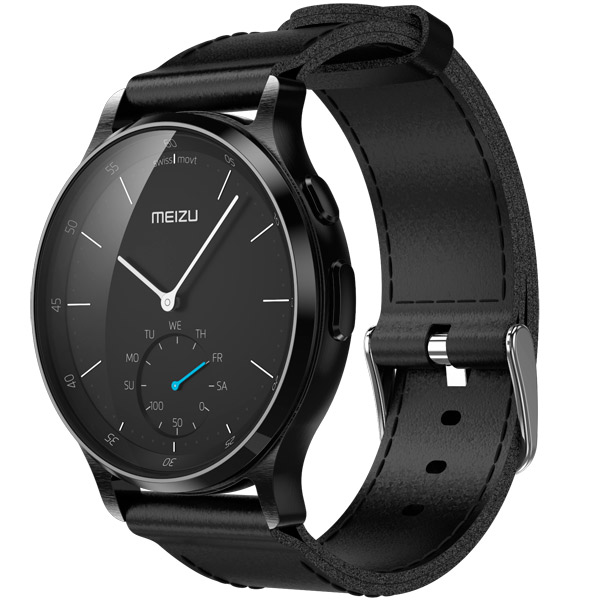 Смарт-часы Meizu MZWA1S Leather черный фото