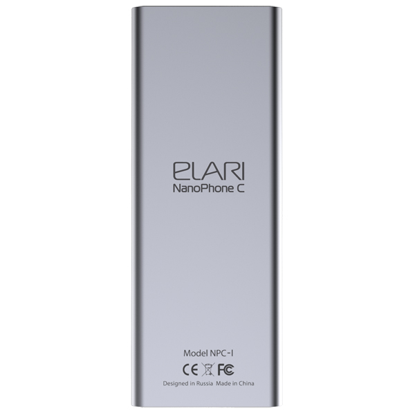 Мобильный телефон Elari NanoPhone С серебристый