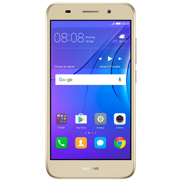 Смартфон HUAWEI Y3 2017 Gold (CRO-U00) фото