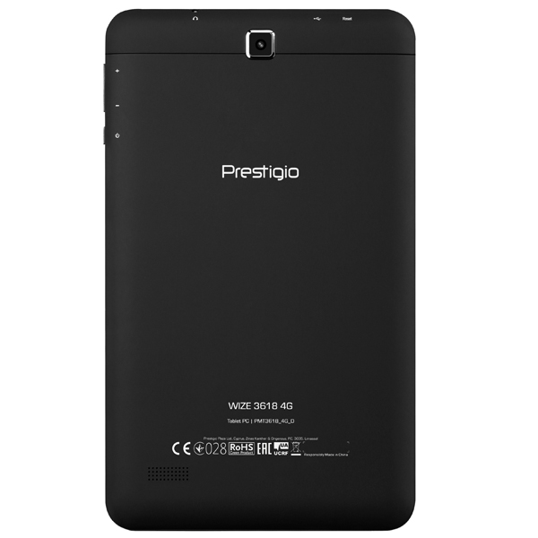 Планшет Prestigio MultiPad Wize 16Gb LTE Black soft+Чехол (PMT3618)