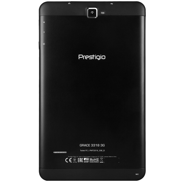 Планшет Prestigio Grace 8" 16Gb 3G Black (PMT3318)