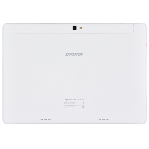 Планшет Digma Plane 1505 10.1" 8Gb 3G White + Navitel(PS1083MG)