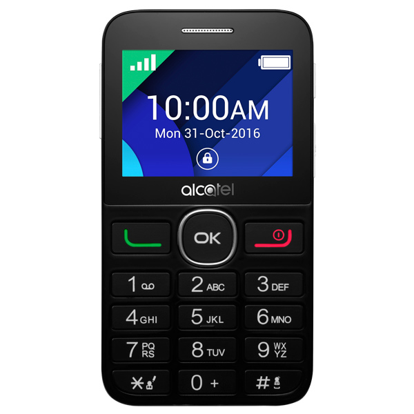 Мобильный телефон Alcatel 2008G Black/Pure белый фото