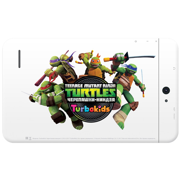 Планшет TurboKids 8" 8Gb 3G Черепашки-ниндзя