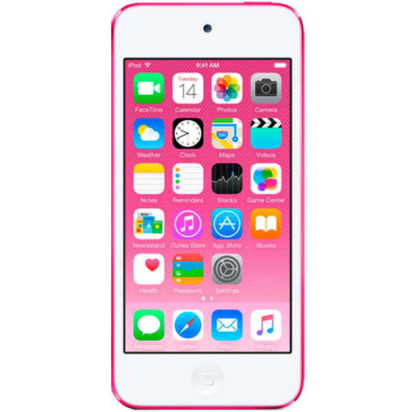 Плеер MP3 Apple iPod Touch 128Gb Pink (MKWK2RU/A)