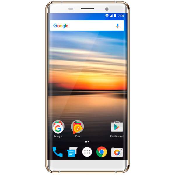 Смартфон Vertex Impress Genius 4G золотой фото